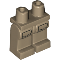 Mini Lower Part, No. 2096 - Sand Yellow