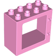 Duplo Door-/Windowelem. 2X4X3 - Light Purple