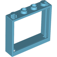 Frame 1X4X3 - Medium Azur