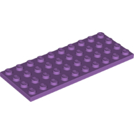 Plate 4X10 - Medium Lavender