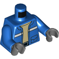 Mini Upper Part, No. 5625 - Bright Blue