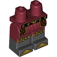 Mini Lower Part, No. 2057 - Dark Red