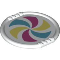 Disc, W/ 5.0 Shaft, No. 11 - White