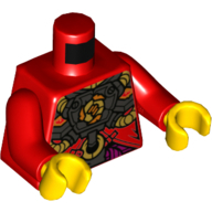 Mini Upper Part, No. 5527 - Bright Red