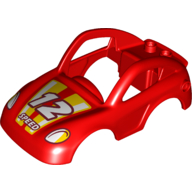 Chassis 6X10X3, No. 3 - Bright Red