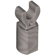 Holder Minuscule3.2 W/Tube Minuscule3.2 Hole - Silver Metallic