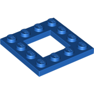 Frame Plate 4X4 - Bright Blue