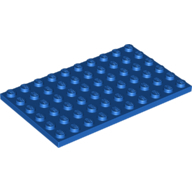 Plate 6X10 - Bright Blue