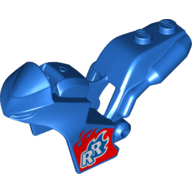 Motor Cycle Fairing, No. 16 - Bright Blue