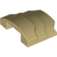 Design Brick 4X1, W/ Bow - Brick Yellow