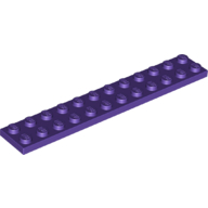 Plate 2X12 - Medium Lilac