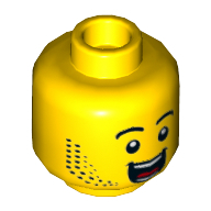 Mini Head, No. 3528 - Bright Yellow