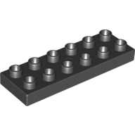 Plate 2X6 - Black