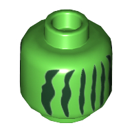 Mini Head, No. 3413 - Bright Green