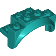 Mudguard 2X4X2, No. 1 - Bright Bluish Green
