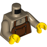 Mini Upper Part, No. 5448 - Sand Yellow