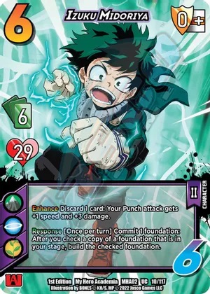 Izuku Midoriya - 1st Edition