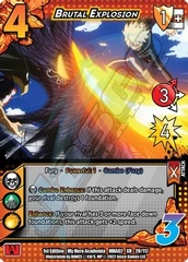 Brutal Explosion (XR) - 1st Edition