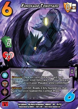 Fumikage Tokoyami - 1st Edition