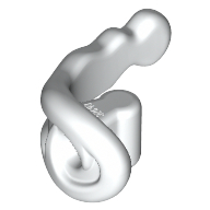 Mini Shooter, W/ 3.2 Shaft, No. 1 - White