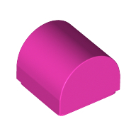 Plate 1X1X2/3, Outside Bow - Bright Purple
