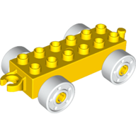 Duplo Chassis 2X6 - Bright Yellow
