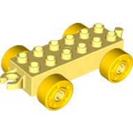 Duplo Chassis 2X6 - Cool Yellow