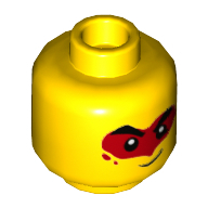 Mini Head, No. 3421 - Bright Yellow