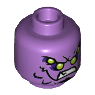 Mini Head, No. 3418 - Medium Lavender