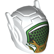 Mini Helmet, No. 340 - White