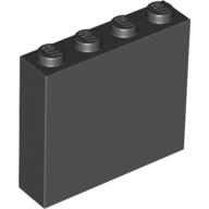 Brick 1X4X3 - Black