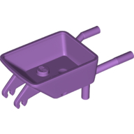 Mini Wheel Barrow W.Minuscule3.2Shaft - Medium Lavender