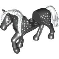 Horse, No. 15 - Black