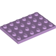 Plate 4X6 - Lavender