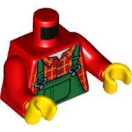 Mini Upper Part, No. 5399 - Bright Red