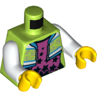Mini Upper Part, No. 5192 - Bright Yellowish Green