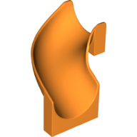 Left, Slide, 6X6X6 - Bright Orange