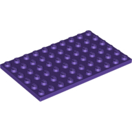 Plate 6X10 - Medium Lilac
