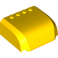 Front 6X5X2 W. Bow - Bright Yellow