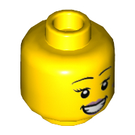 Mini Head, No. 3158 - Bright Yellow