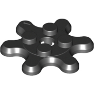 Gear Wheel 2X2, Z6 - Black