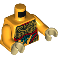 Mini Upper Part, No. 5155 - Flame Yellowish Orange