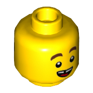 Mini Head, No. 3163 - Bright Yellow