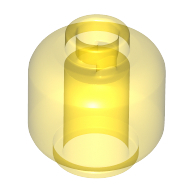 Mini Head - Transparent Yellow