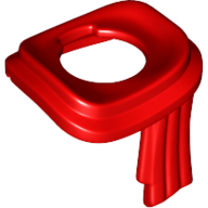 Mini Scarf - Bright Red