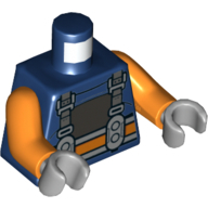 Mini Upper Part, No. 5189 - Earth Blue