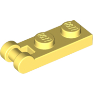 Plate 1X2 W/Shaft Minuscule3.2 - Cool Yellow