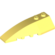 Left Shell 2X6 W/Bow/Angle - Cool Yellow