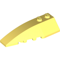 Left Shell 2X6 W/Bow/Angle - Cool Yellow
