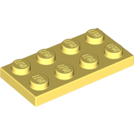 Plate 2X4 - Cool Yellow